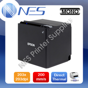 Epson TM-M30 Direct Thermal Ethernet POS Receipt Printer (BLACK) P/N:C31CE95222
